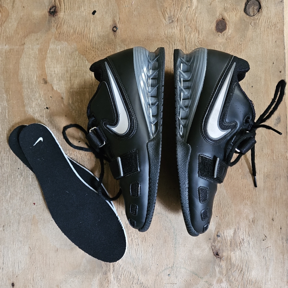 Nike Romaleos 2 Weightlifting Shoes Black Men's 9.5